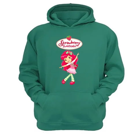 Genérico - Polerón Canguro Frutillita Verde Aguamarina Talla L Unisex