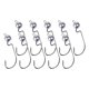 thumbnail image 3 of 10pcs Ganchos De Pesca Ponderados Manivela Gancho Con Plomo Para Trajes De Baño 7g, 3 of 5