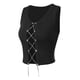 thumbnail image 2 of Polera Corta - Crop Top Para Mujer Ajustable - Con Cadenas, 2 of 7
