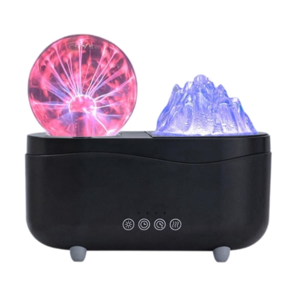 Simulación Flame Difusor De Aceite Esencial Portátil Para Leer Sala De Estar Spa Blanco