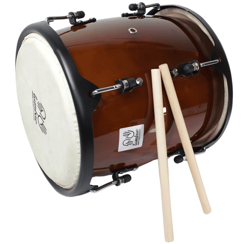 Tumbao Percussion - Tambora 11Xh14'' Caoba Con Correa Tumbao