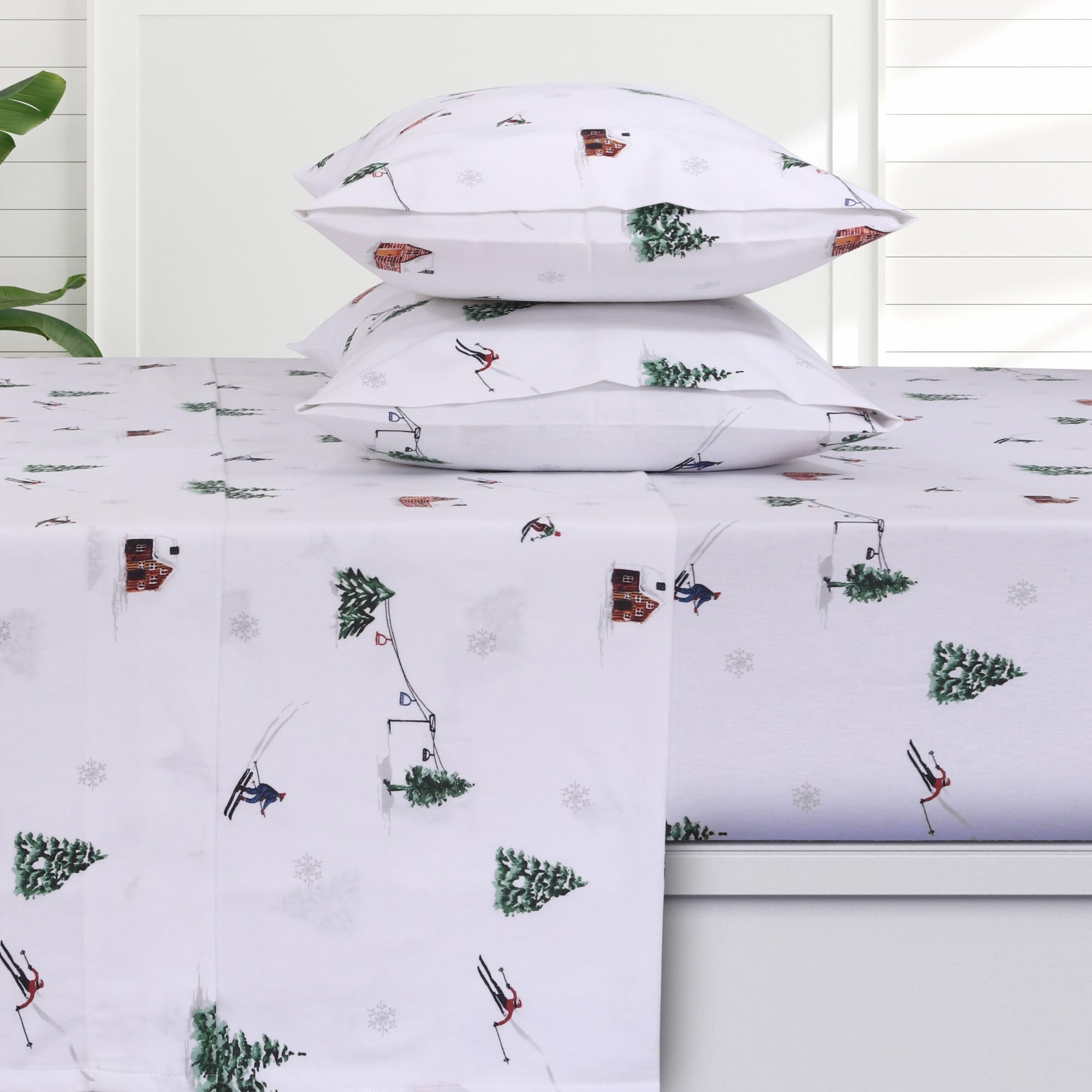 Juego De Sábanas Tribeca Living Aspen De Algodón Turco Ultrasuave