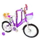 thumbnail image 2 of Bicicleta Aro 16 Infantil Con Peluchero Lila Fnsx, 2 of 6