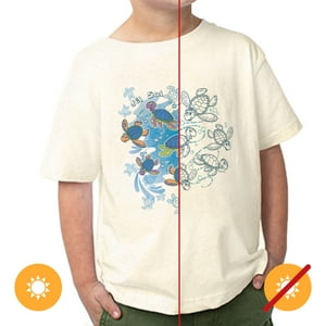 Delsol - Camiseta Para Niños - Hora De La Tortuga - Ceniza De Para Niños - Camiseta (T-T)