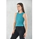thumbnail image 2 of Polera Musculosa Mujer Turquesa Sin Mangas Talla S, 2 of 3