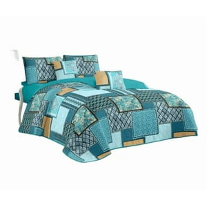 Genérico - Cubrecama Verano Quilt 1.5 Plaza Delgado