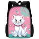 thumbnail image 1 of 3 pcs set Cartoon Maries Cat Child School Backpack with Lunch Bags ,Pencil Bags ,Cartoon School Bags for Boys Girls Best Gift, 1 of 3