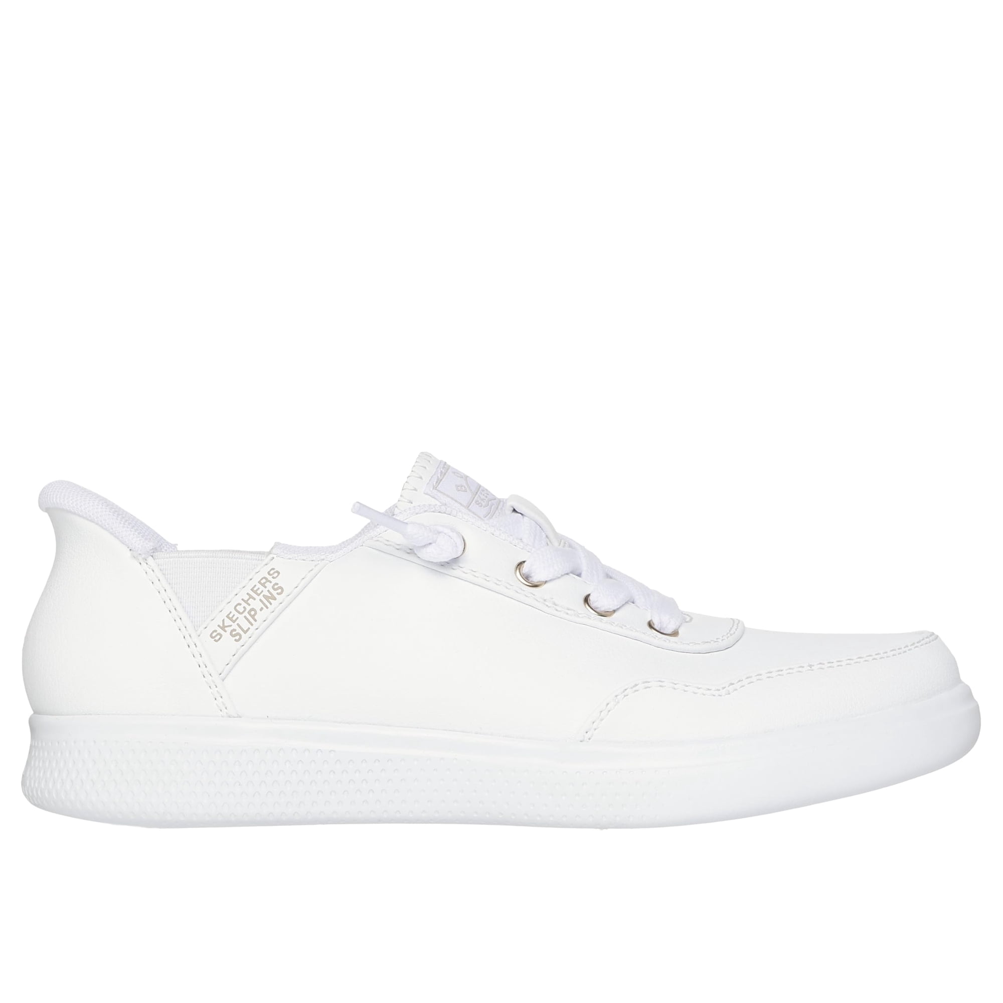 Zapatillas Skechers Skip Cute B Slip-on Memory Foam Blancas Talle 10