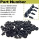 thumbnail image 4 of 100 clips de retención para revestimiento de guardabarros y molduras laterales, protección contra salpicaduras, compatibles con Ford, Mazda, Hyundai, Kia MB-455-56143 86590-28000, carrocería de auto, 4 of 6