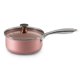 thumbnail image 5 of Batería de Cocina Antiadherente 7 Piezas Silver Aluminio Prensado Rosa, 5 of 7