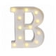 thumbnail image 1 of Letras Numeros Led Cumpleaños Fiestas Matrimonios 22cm, 1 of 2