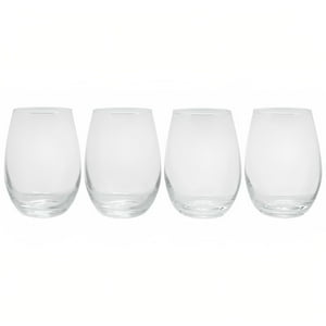 Wayu - Set 4 Vasos Redondos Vidrio