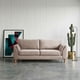 thumbnail image 1 of Sofa Milan 3C Con Resortes Pocket Tela Velvet Beige, 1 of 7