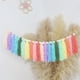 thumbnail image 3 of Pastel Rainbow Boho Tassel Girland Bandera De Hilo Colorido Hecha A Mano Para Guardería Dormitorio De Niños Ducha De Bebés Fondo De La Fiesta De Cumpleaños Dormitorio Aula O Decoració, 3 of 3