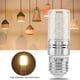 thumbnail image 3 of Bombilla LED tipo maíz E27 de 12 W, luz blanca cálida, decorativa, cilíndrica, tipo vela, CA 85-240 V (#02), 3 of 8