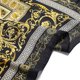 thumbnail image 4 of Pañuelo Stlvoll de 68 cm estilo seda para mujer, negro/dorado, 4 of 6