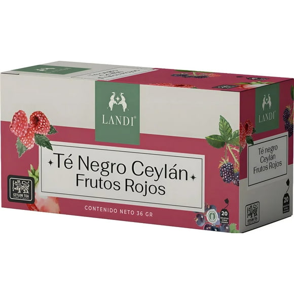 LANDI TE NEGRO FRUTOS ROJOS 20bols
