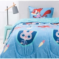 Mashini - Cubrecama Plumón Infantil Niño Niña Zootopia