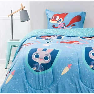 Mashini - Cubrecama Plumón Infantil Niño Niña Zootopia