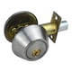 thumbnail image 4 of Cerradura De Puerta Con Llaves Cilindro Doble Cerradura Segura Manijas De Puerta Perillas Plata, 4 of 5