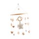 thumbnail image 4 of Móvil Para Cuna De Bebé, Decoración Para Guardería, Campana Colgante Para Cama, Juguete Para Bebés, Estrella Beige, 4 of 5