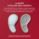 thumbnail image 2 of Insertos refrescantes para sujetador Joylux ColdHer Cool Pack Hot Flash Relief, 2 of 6