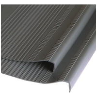Grada Estriada Escalera Pvc 0,5X3,0 Mts Gris Oscuro Dvp