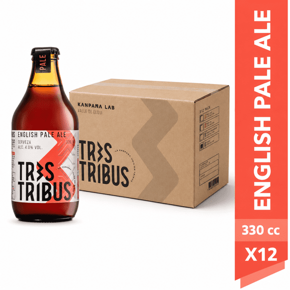 Cerveza Artesanal English Pale Ale- Caja x 12 und 330cc