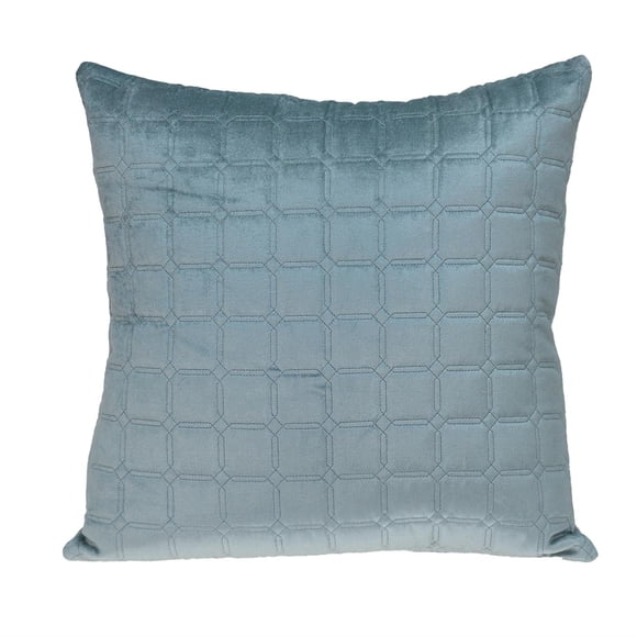 Cojín Marrisa Velvet Tufted Gray de Parkland Collection