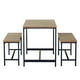 thumbnail image 4 of Comedor 4 personas 60x75x110 cm Industrial, 4 of 6