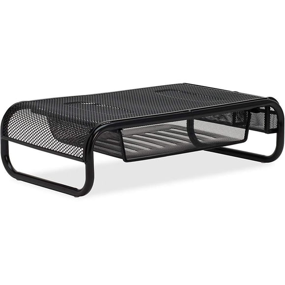 Elevador de monitor Lorell LLR84148 con cajón y compartimentos