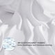 thumbnail image 3 of Juego de sábanas Bedsure GentleSoft Deep Pocket Queen, color blanco, 3 of 8