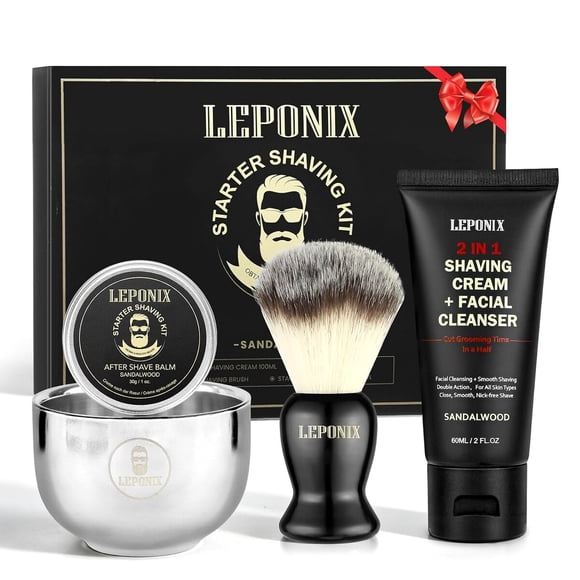 Shaving Kit, set de afeitado tamaño viaje aprobado por la TSA, 60 ml