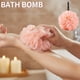 thumbnail image 2 of Cute Soft Large Shower Loofah Mesh Bulk Bath Sponge Body Scrubber Brush for Women, Men, 2 of 3