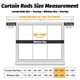 thumbnail image 5 of Barras de cortina GEEBOBO, doradas, ajustables, resistentes, de 1 a 3 m, para ventana, 5 of 6