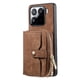 thumbnail image 2 of Funda Tipo Cartera con Correa Cruzada para Xiaomi 15 Protección Contra Golpes Marrón, 2 of 5