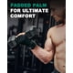 thumbnail image 3 of Guantes de entrenamiento Trideer para hombre, levantamiento de pesas, con muñequera, 3 of 7