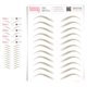 thumbnail image 1 of Tatuajes Temporales de Cejas Brows by Bossy Impermeables - Pack de 5 (Taupe), 1 of 8