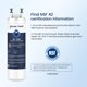 thumbnail image 5 of Filtro de agua Glacier Fresh WF3CB para refrigerador, paquete de 3, 5 of 8