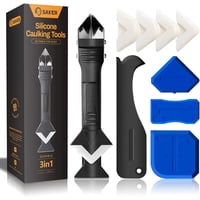 Herramienta De Sellado Y Acabado Saker 3 En 1 Para Calafatear, Color Negro Y Azul