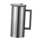 thumbnail image 5 of Jarra de agua de agua de acero inoxidable jarra 1800 ml de té práctico té té versátil jarra de metal jarra para festival de campamento en casa Gris, 5 of 5