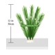 thumbnail image 2 of Planta artificial BEGONDIS 30 x 17 cm, juego de 3, tela de seda, 2 of 8