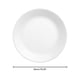 thumbnail image 2 of Juego de platos llanos Corelle Vitrelle Glass Winter Frost, 26 cm, 2 of 9