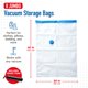 thumbnail image 3 of Bolsas de almacenamiento al vacío Spacesaver, paquete de 8 unidades, tamaño Jumbo, con bomba manual, 3 of 9