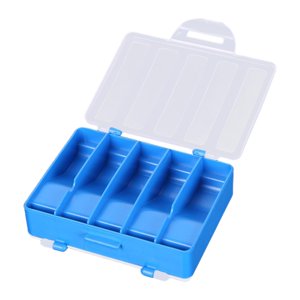 Ioensy - Caja De Aparejos De Pesca Caja De Almacenamiento De Anzuelos Portátil Caja De Pesca Accesorios De Pesca