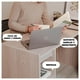 thumbnail image 3 of Escritorio Moderno Plegable Ajustable con Almacenamiento beige, 3 of 6