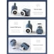 thumbnail image 3 of 8 Ruedas Para Shower Door, 4 Superiores + 4 Inferiores Baño, 3 of 12