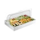 thumbnail image 1 of Recipiente expositor para servir comida VEVOR con 3 bandejas de hielo, 1 of 3