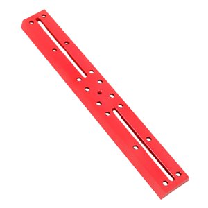 Magideal - Placa De Cola Base De Montaje De Metal Placa De Sillín De Cola Placa De Ranura De Ranura Para Cielo Astrofotografía Trípode , 30Cmx4.2Cm