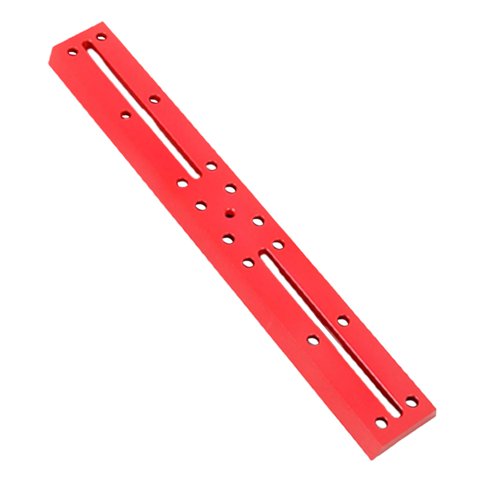 Magideal - Placa De Cola Base De Montaje De Metal Placa De Sillín De Cola Placa De Ranura De Ranura Para Cielo Astrofotografía Trípode , 30Cmx4.2Cm